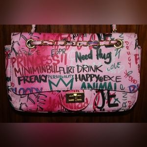 Graffiti purse